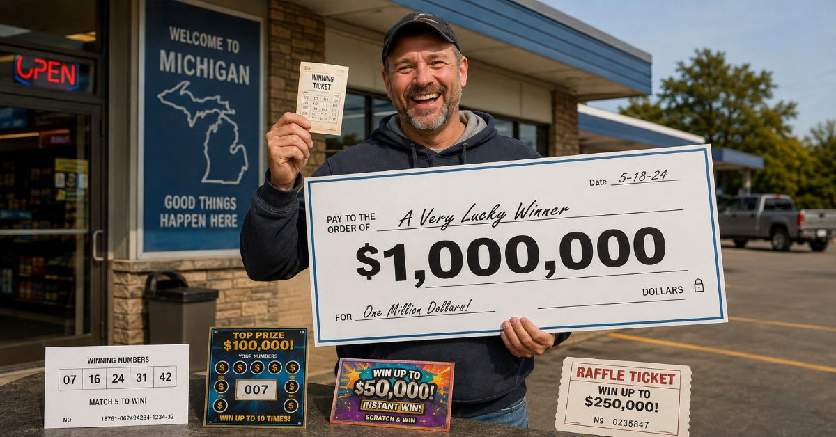 Michigan Man $1M Lottery