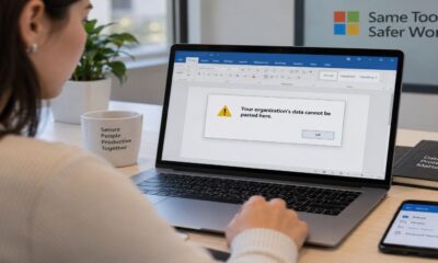 Your Organization’s Data Cannot Be Pasted Here