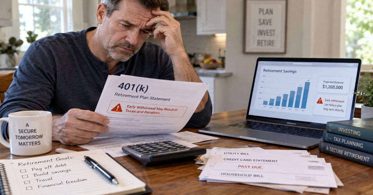 Fidelity AARP 401k Warning