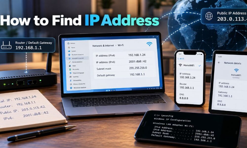 How to Find IP Address