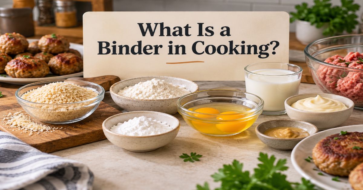 What Is a Binder in Cooking